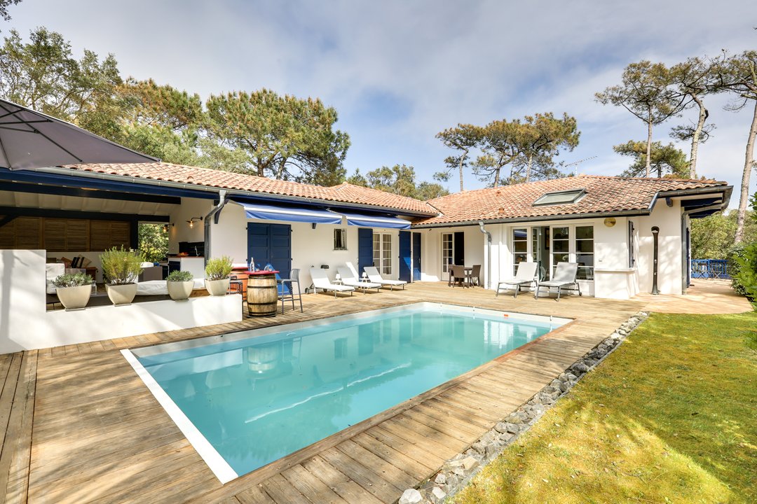 Location de vacances - Villa avec piscine - HOSSEGOR Lac et Océan